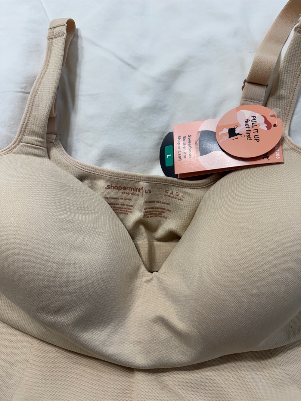 Shapermint Seamless Shaping Camisole - Light Beige - Picture 2 of 5